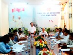 Ông Nguyễn Tiến Dũng - TUV, UVTT, Trưởng Ban KTNS HĐND tỉnh Trưởng Đoàn khảo sát dự án Khu vui chơi giải trí Tân Phú - Đồng Xoài