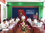 Ban Kinh tế - Ngân sách Hội đồng nhân dân tỉnh giám sát tình hình phân cấp nguồn thu, nhiệm vụ chi giữa ngân sách các cấp chính quyền địa phương của tỉnh giai đoạn 2011 - 2015.