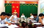 Thường trực HĐND tỉnh Giao ban với Lãnh đạo các Ban HĐND tỉnh và Lãnh đạo Văn phòng Đoàn ĐBQH và HĐND tỉnh