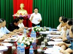 Ông Giang Văn Khoa phát biểu kết luận tại cuộc họp Ban VH-XH