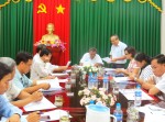 Ban Dân tộc HĐND tỉnh họp Ban.