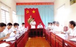 Thường trực HĐND tỉnh tiếp tục giám sát, khảo sát tình hình thực hiện Đề án thí điểm thành lập Ban của HĐND xã.