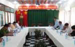 Thường trực HĐND tỉnh làm việc với Ban Quản lý Khu kinh tế về công tác quản lý bảo vệ môi trường tại các khu công nghiệp trên địa bàn tỉnh.