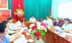 Thường trực HĐND thị xã Phước Long tổ chức Hội nghị liên tịch để dự kiến nội dung, chương trình và thời gian tổ chức kỳ họp thứ 9 - HĐND thị xã khóa II và giám sát công tác quản lý và bảo vệ tài nguyên khoáng sản, môi trường trên địa bàn thị xã.