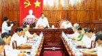 Thường trực HĐND tỉnh giám sát tình hình thực hiện nhiệm vụ kinh tế - xã hội, quốc phòng - an ninh năm 2014 tại UBND tỉnh.