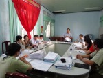 Ban Pháp chế HĐND huyện Đồng phú giám sát công tác kiểm tra phòng chống buôn lậu, hàng giả, hàng kém chất lượng và gian lận thương mại