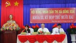 Hội đồng nhân dân thị xã Đồng Xoài tổ chức thành công  kỳ họp thứ mười hai, khóa III, nhiệm kỳ 2011-2016