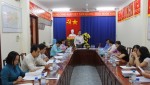Ban Kinh tế-Xã hội Hội đồng nhân dân thị xã Đồng Xoài thẩm tra tình hình thực hiện nhiệm vụ kinh tế-ngân sách, văn hóa-xã hội, đầu tư xây dựng  cơ bản năm 2014 và phương hướng nhiệm vụ năm 2015.