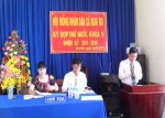 HĐND xã Bom Bo tổ chức kỳ họp thứ mười.