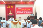 Gặp mặt các cơ quan báo chí trước kỳ họp mười hai, HĐND tỉnh khóa VIII