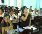 Đại biểu Hội đồng nhân dân tỉnh tiếp xúc cử huyện Chơn Thành sau kỳ họp thứ 12.