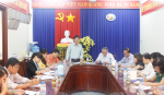 Ban Kinh tế-xã hội Hội đồng nhân dân thị xã Đồng Xoài giám sát  công tác khám, chữa bệnh cho nhân dân tại Trung tâm Y tế thị xã