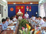 Ban KT-NS HĐND tỉnh làm việc với Cục Thuế về tình hình thu NSNN 10 tháng, ước thực hiện cả năm 2015 và dự toán thu năm 2016