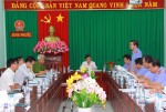 Ban Pháp chế HĐND tỉnh giám sát việc thực thi pháp luật tại Viện kiểm sát nhân dân và Tòa án nhân dân tỉnh.