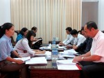 Họp Tổ đại biểu Hội đồng nhân dân tỉnh trước kỳ họp thứ mười ba, HĐND tỉnh khóa VIII, nhiệm kỳ 2011-2016.