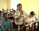 Đại biểu HĐND tiếp xúc cử tri xã Minh Hưng, huyện Chơn Thành