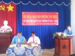 Hội đồng nhân dân phường Tân Đồng và phường Tân Thiện, thị xã Đồng Xoài tổ chức kỳ họp.