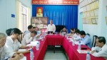 Ban Dân tộc HĐND tỉnh giám sát, khảo sát về việc triển khai thực hiện Quyết định số 33/2013/QĐ-TTg ngày 04/6/2013 của Thủ tướng Chính phủ.