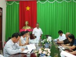 Ban Dân tộc HĐND tỉnh họp Ban  thẩm tra tình hình thực hiện chính sách dân tộc.