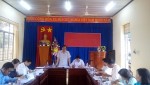 Bù Đăng: Thường trực HĐND huyện khảo sát tổ chức và hoạt động của HĐND cấp xã.