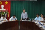 Thường trực HĐND tỉnh giám sát tại UBND thị xã Phước Long.