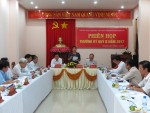 TT.HĐND tỉnh đánh giá tình hình triển khai thực hiện nghị quyết của HĐND tỉnh tại kỳ họp cuối năm 2016 và công tác xây dựng nghị quyết trình tại kỳ họp giữa năm 2017.