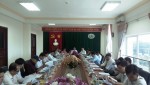 Ban KT-XH HĐND thị xã Đồng Xoài tổ chức giám sát  tình hình thu thuế, nợ đọng thuế tại Chi cục Thuế thị xã.