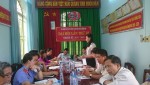 Ban pháp chế HĐND thị xã Đồng Xoài giám sát tình hình triển khai và kết quả thực hiện nhiệm vụ của Viện kiểm sát nhân dân thị xã.