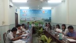 Ban Pháp chế Hội đồng nhân dân thị xã Đồng Xoài thẩm tra tình hình thực thi pháp luật 6 tháng đầu năm 2017.