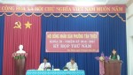 Hội đồng nhân dân phường Tân Thiện, thị xã Đồng Xoài tổ chức kỳ họp thứ năm, khóa III, nhiệm kỳ 2016-2021.