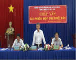 Bù Đăng: Thường trực HĐND huyện chất vấn giữa hai Kỳ họp tại phiên họp thứ 17 của Thường trực HĐND huyện.