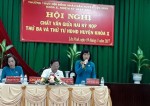 Hội nghị chất vấn Giữa hai kỳ họp của HĐND huyện Lộc Ninh khóa X