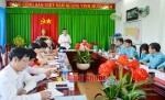 Ông Trần Ngọc Trai - Phó Chủ tịch HĐND tỉnh phát biểu tại buổi giám sát