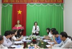 Ban Văn hóa - Xã hội HĐND tỉnh giám sát tình hình triển khai và kết quả thực hiện Chương trình hành động quốc gia vì trẻ em trên địa bàn tỉnh.