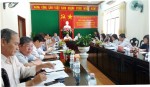 Lộc Ninh: tổ chức Hội nghị liên tịch thống nhất nội dung, chương trình, thời gian tổ chức kỳ họp thứ năm (giữa năm 2018) của HĐND huyện