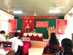 Kỳ họp thứ bảy Hội đồng nhân dân xã Lộc Thiện, huyện Lộc Ninh khóa VI nhiệm kỳ 2016-2021