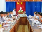Ban kinh tế - ngân sách HĐND tỉnh giám sát việc thực hiện các nguồn vốn đầu tư để thực hiện các chương trình mục tiêu quốc gia tại Sở Nông nghiệp và Phát triển nông thôn