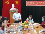 Ban văn hóa – xã hội của HĐND tỉnh giám sát về  công tác bảo vệ, chăm sóc và nâng cao sức khỏe nhân dân giai đoạn 2011- 2020, tầm nhìn đến năm 2030 tại huyện Lộc Ninh