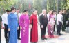 VIẾNG NGHĨA TRANG LIỆT SĨ NHÂN KỶ NIỆM 46 NĂM NGÀY GIẢI PHÓNG BÌNH PHƯỚC