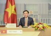 CHỦ TỊCH QUỐC HỘI VƯƠNG ĐÌNH HUỆ HỘI ĐÀM TRỰC TUYẾN VỚI CHỦ TỊCH HẠ VIỆN NHẬT BẢN