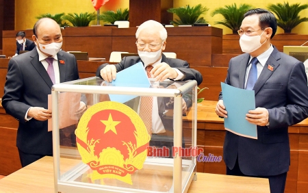 QUỐC HỘI PHÊ CHUẨN CHÍNH PHỦ NHIỆM KỲ 2021-2026
