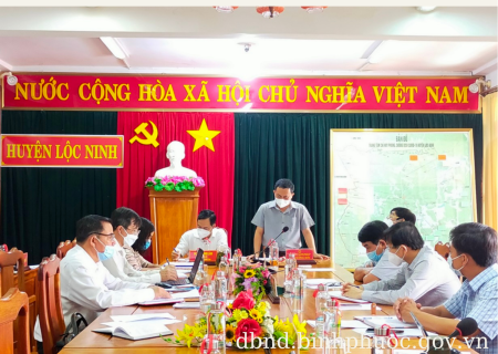 Công tác ứng phó với dịch bệnh Covid-19 trên địa bàn huyện Lộc Ninh