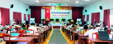 Kỳ họp thứ 3 (cuối năm 2021), HĐND tỉnh Bình Phước thành công tốt đẹp