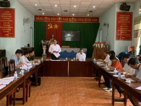 Ban dân tộc HĐND tỉnh giám sát về công tác xây dựng, triển khai thực hiện Chương trình mục tiêu quốc gia phát triển kinh tế - xã hội vùng đồng bào dân tộc thiểu số và miền núi tỉnh Bình Phước giai đoạn 2021 - 2030 tại UBND huyện Lộc Ninh