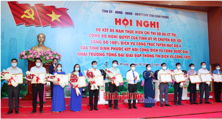 Đẩy mạnh cải cách thủ tục hành chính trên địa bàn tỉnh Bình Phước