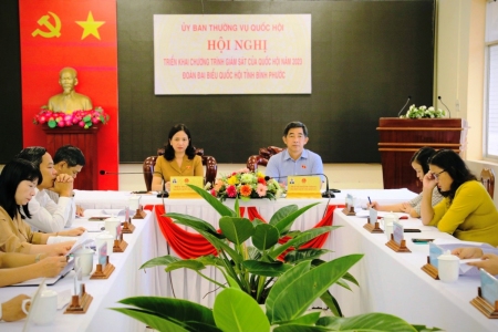 Hội nghị triển khai Chương trình giám sát của Quốc hội năm 2023