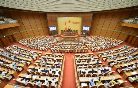 Toàn cảnh phiên họp 5 QH